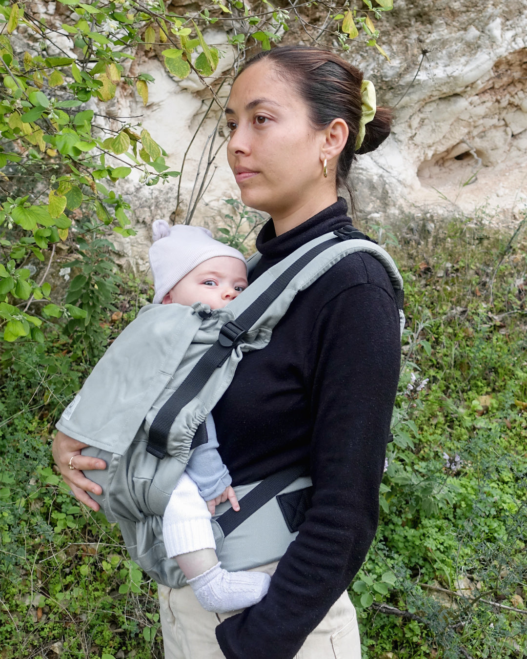 מנשא ילקוט פיזיולוגי מתכוונן Stokke Limas Flex | אפור מנטה image 2